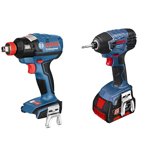 מברגה/מפתח רטיטה + מברגת רטיטה 18V מבית BOSCH